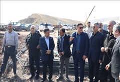 بازدید و ارزیابی میدانی مسؤولان ملی و استانی از گام پایانی پروژه راه‌آهن اردبیل