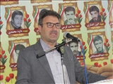 در مراسم یادواره شهدای روستای اسمرود