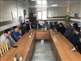 دیدار فرماندار خلخال با همکاران بخشداری خورش رستم