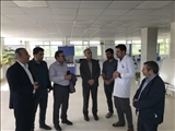 بازدید فرماندار خلخال از کارخانه تولید مواد اولیه دارویی ره نو زیست شهرستان خلخال