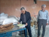 بازدید بخشدار مرکزی از نانوایی روستای خانقاه بفراجرد؛
