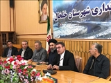 جلسه درس اخلاق مدیران شهرستان خلخال در فرمانداری خلخال