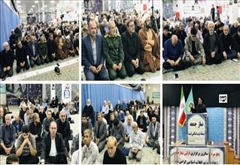 برپایی نماز جمعه شهر خلخال در مصلی امام شهید خامنه ای