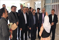 گزارش تصویری از سفر معاون توسعه مدیریت منابع وزارت بهداشت در شهرستان خلخال