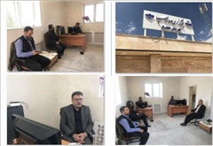 بازدید فرماندار خلخال از خبرگزاری صدا و سیما در شهرستان خلخال