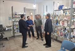 🔸بازدید سرزده بخشدار مرکزی از مرکز خدمات جامع سلامت و خانه بهداشت دهستان لنبر