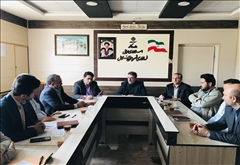 جلسه بررسی مشکلات راه خلخال کلور درام