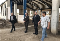 بازدید فرماندار خلخال از مجموعه ساختمان در دست ساخت  نمایندگی ایران‌خودرو
