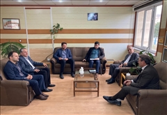 دیدار مدیرکل محیط زیست استان اردبیل با فرماندار خلخال